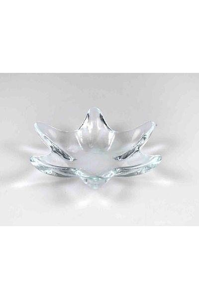 HERITAGE Star Glass Sauce Bowl - Transparent 12 cm Single Snack Bowl