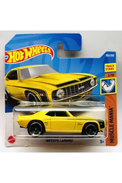 HOT WHEELS Yeni - New 69 Chevy Copo Camaro Mini Araba 1:64 Ölçek Hotwheels Ma...