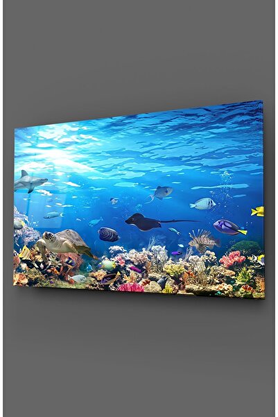 TAULART Masa din sticla pentru acvariu