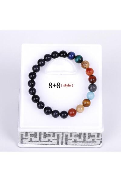 Generic Brand Solar System Planet Bracelet Natural Stones Planets