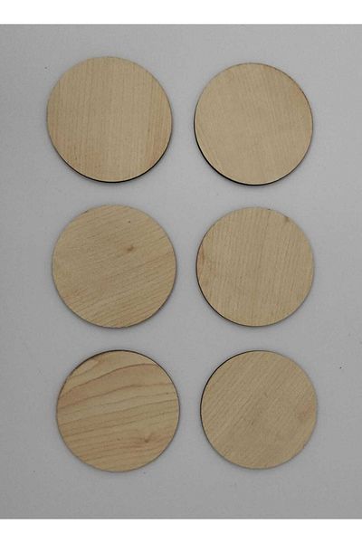 firdevsi hobi Mdfsubla-Cup Pad 8cm 6 Pieces