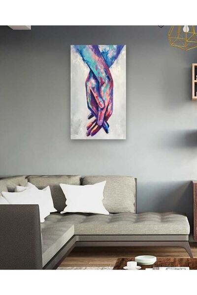 AYS Aşk Soyutlama Kanvas Duvar Tablo