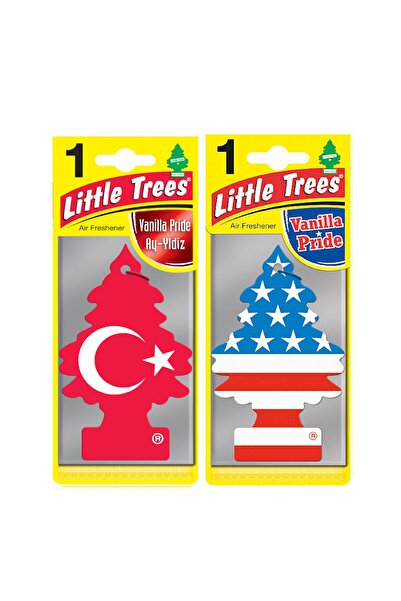 Little Trees Türk Bayrağı Ve Amerikan Bayrağı Oto Kokusu