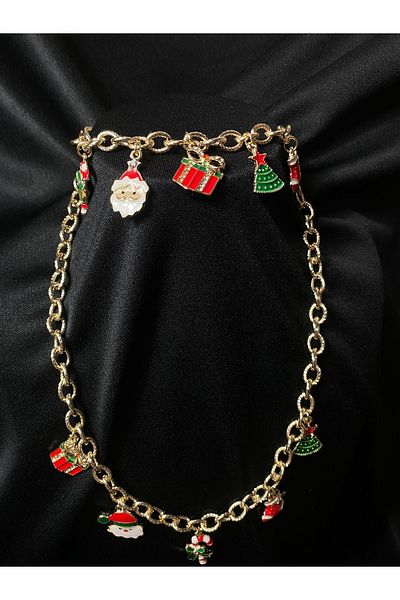Passionis Jewelry عيد الميلاد أحسب قلادة سوار القرط مجموعة