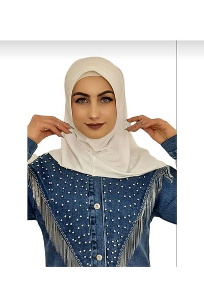 Ayselcehobi Tactical Ready Practical Hijab Scarf Ecru