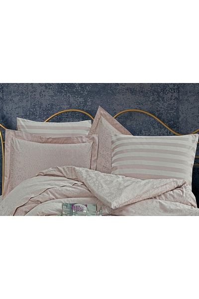 Finezza Jardin Bamboo Jacquard Fabric Stone Double Oxford 60x80 Cm Pillow Case - 1349
