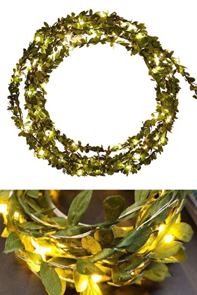 Genel Markalar Yapay Yapraklı Peri Led 3 Metre (GÜNIŞIĞI) Dilek Feneri Hediyeli Berofoni