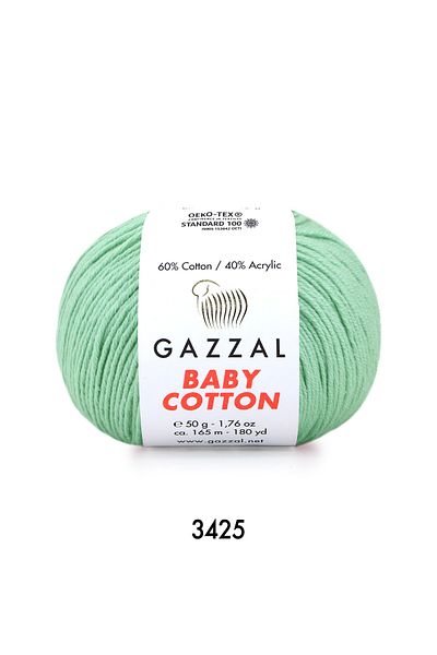 Gazzal Baby Amigurumi Βαμβακερό νήμα - Πλεξούδα και Πιτσίλισμα 50gr 3425
