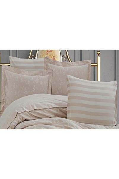 Finezza Față de pernă Rita Bamboo Jacquard Stone Double Oxford 60x80 Cm - 1336