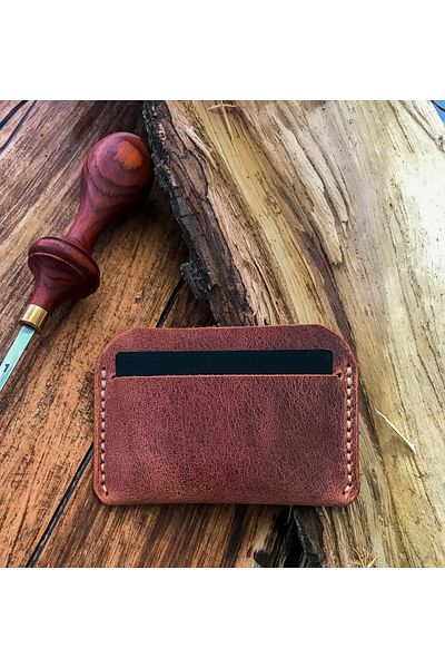 Atölye Çınar Leather Handmade Genuine Leather Handmade Card Holder