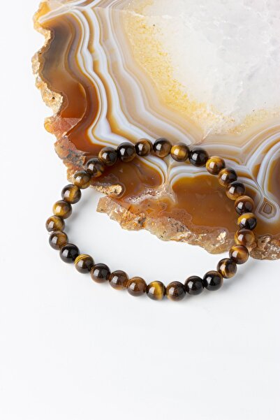 Zümrüt Doğal Taş Official Turtle Eye Globe Cut 6 Mm Bracelet
