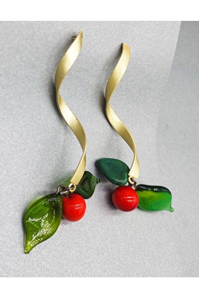 camADA Kokina Yeniyıl Çiçeği Küpe