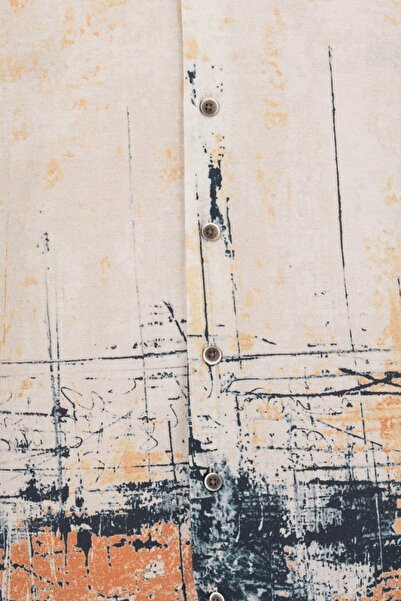 Pierre Cardin Πουκάμισο σε μπεζ Slim Fit