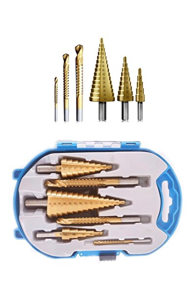 Anadolu Strong Profesyonel Kademeli Matkap Uc Seti Sac Delme Set