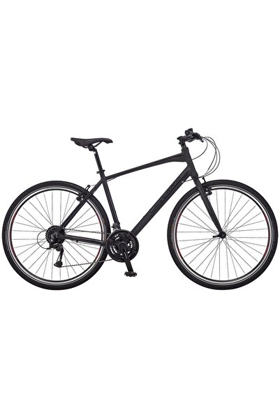 Salcano City Wind 24s V 20 Kadro Şehir Bisikleti (180 CM ÜSTÜ BOY) Mat Siyah