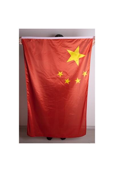 ZC Bayrak Çin Milli Gönder Bayrağı Raşel Dijital Baskı