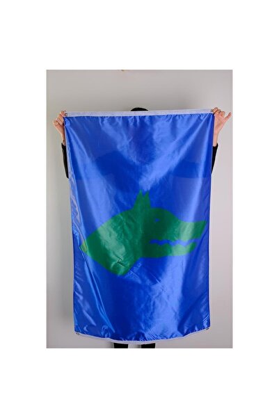 ZC Bayrak Göktürk Bayrağı Raşel Dijital Baskı 150x225