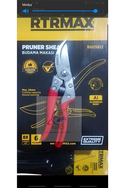 NURDAĞ HIRDAVAT Rtrmax Pruning Shears