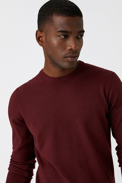 Koton Basic Knitwear Sweater Crew Neck