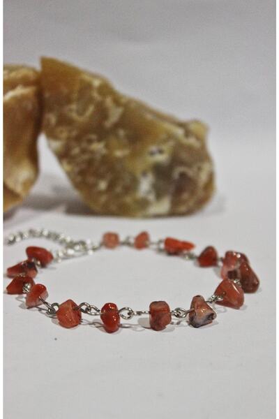 Mıçı سوار حجر العقيق البني المكسور