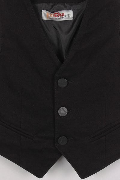 incity Boy's Black Vest