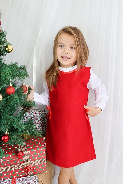 le petit sole Rochie pentru fete Red Velvet