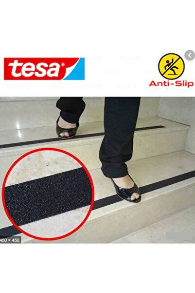 Tesa 60950 Merdiven Kaydırmazlık Bantı Siyah 25mm X 15mt