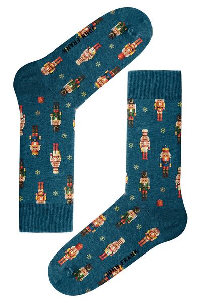 John Frank Desenli Kadın Yılbaşı Çorap