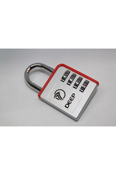 Deep Combination Lock Suitcase Bag Cabinet Lock Red
