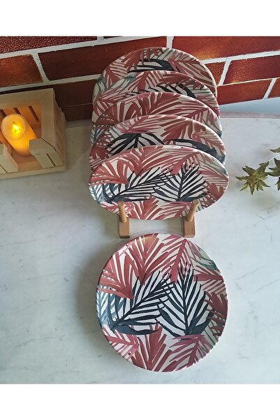 Keramika 20 Cm Ege Pasta Tabağı 6 Lı Aa