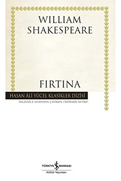 İş Bankası Kültür Yayınları Fırtına / William Shakespeare / / 9786053324102
