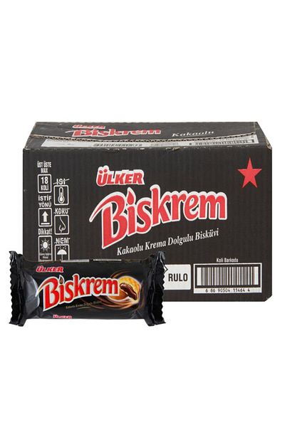 Ülker 100 Gr. X 18 Pieces of Biscuit Cream