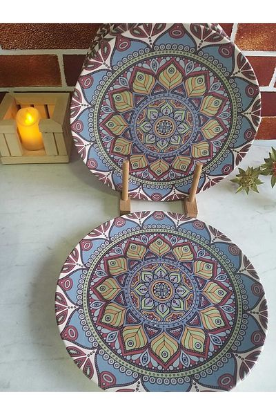 Keramika 26 cm Aegean Serving Plate 6 Pieces Aa