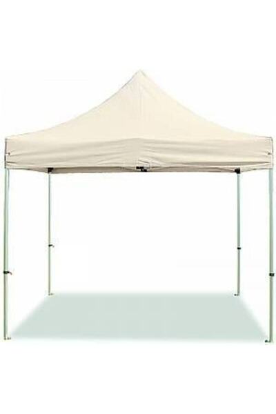 Butterfly Stand Gazebo Tente Çadır 300x300 Krem Tavanlı