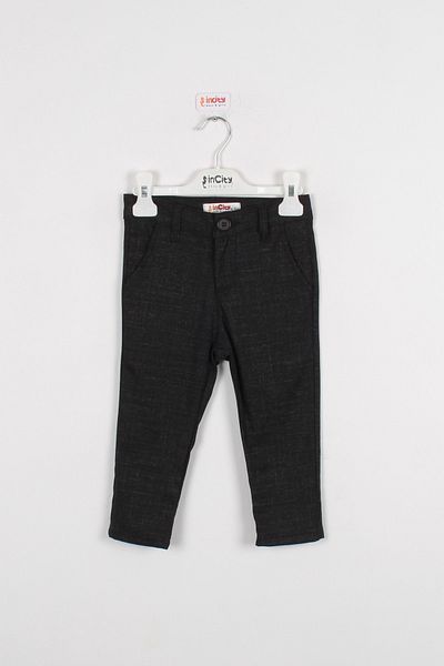 incity Boy's Black Trousers