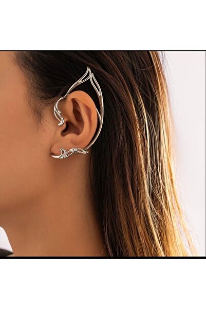 oldskoolbutik Elf Kıstırmalı Sağ Kulak Küpe
