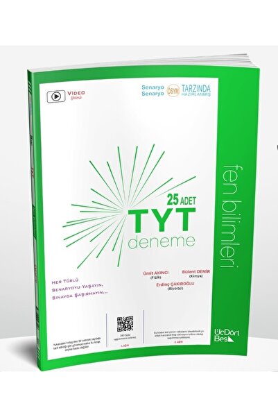 Üç Dört Beş Yayıncılık Tyt Fen Bilimleri 345 Üç Dört Beş Yayınları Deneme 202...