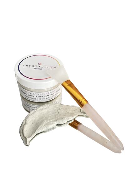 Crystalclem Beauty Mineral Kil Maskesi Pudra Kokulu Ve Pembe Kuvars Doğaltaş ...