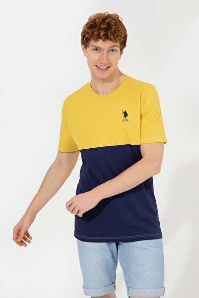 U.S. Polo Assn. Ανδρικό μπλουζάκι Navy Blue Crew Neck 1372752