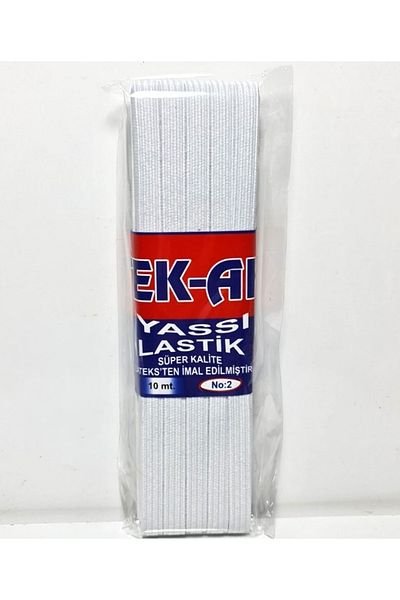 ÜNSALAN HOBİ Quality Flat Elastic, Clothes Elastic, Leg Elastic 1cm Width 10 Meters