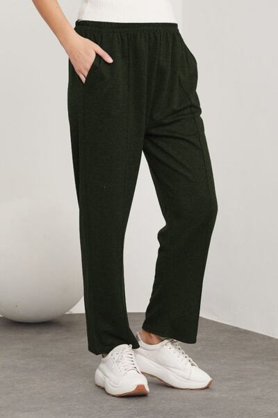 Aşkı Endam Pantalone veće veličine Ecrin Vuna - kaki