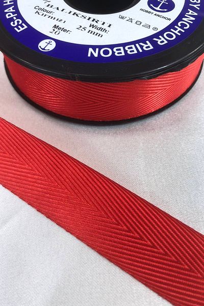 Hobigram شريط متعرج أحمر بسعر 1 متر