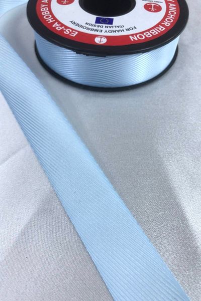 Hobigram Ανοιχτό μπλε Χρώμα Houndstooth Ribbon Η τιμή είναι για 1 μέτρο – Κορδέλα, Κομψό Σχέδιο, Γυναικείο Αξεσουάρ – Κορδέλα