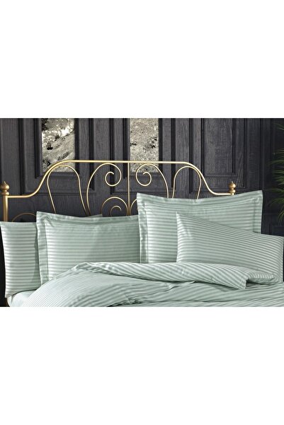 Finezza Μαξιλαροθήκη Bella Bambu Jacquard Ύφασμα Μέντα Διπλή Oxford 60x80 εκ. - 1347