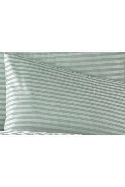 Finezza Μαξιλαροθήκη Bella Bambu Jacquard Ύφασμα Μέντα Διπλή Oxford 60x80 εκ. - 1347