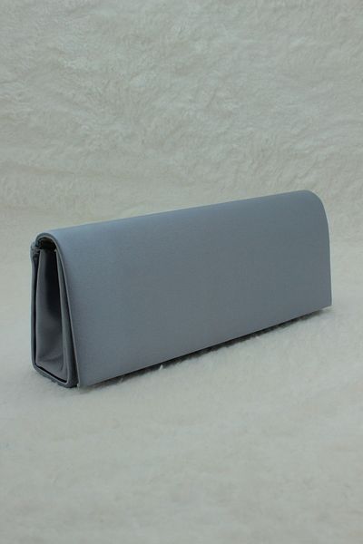 Sh Poly Σατέν πλατίνα βραδινή τσάντα Clutch Portfolio με λουράκι ώμου και τσάντα χειρός 2023