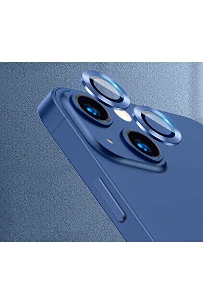 Iphone 13 Kamera Koruyucu - Mavi