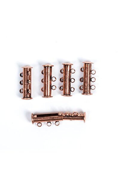 yfhobi 1 Adet - 3 Delikli, Geçmeli Klips, Takı Klipsi, Bileklik Klipsi, Antik...