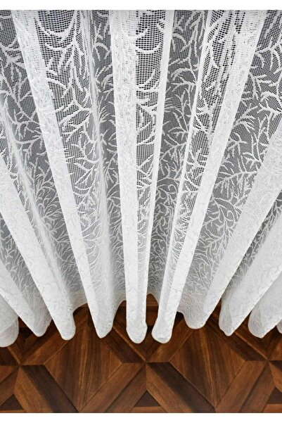 ERNGlobal Ütü Istemez Pati Zeytin Dalı Desen Salon Mutfak Balkon Perdesi 1x3 ...