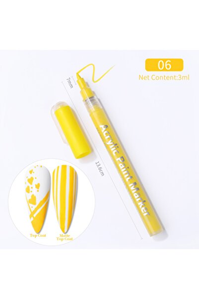 Born Pretty Naıl Art Graffıtı Pen (tırnak Dekorasyon Kalemi)